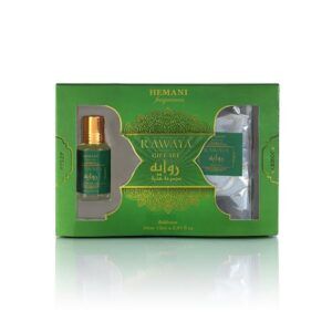 Hemani Rawaya Bakhoor & Attar Gift Set