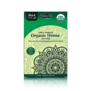 Hemani Organic Henna For Hair 100g - Black