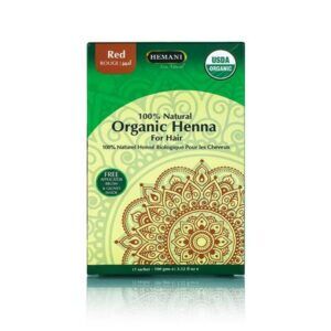Hemani Organic Henna For Hair 100g - Red